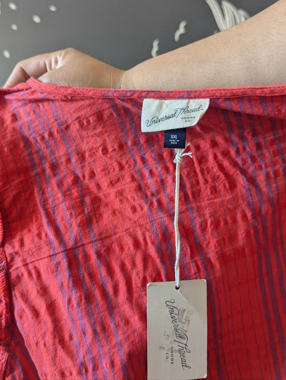 Universal Thread Crop Ruffle Top - Picture 4 of 9